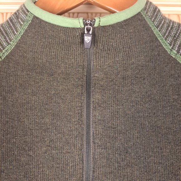 KUHL Women's Sovana Pullover Forest Green 1/4 Zip Long Sleeve Chianti Fleece Sm - Picture 6 of 10